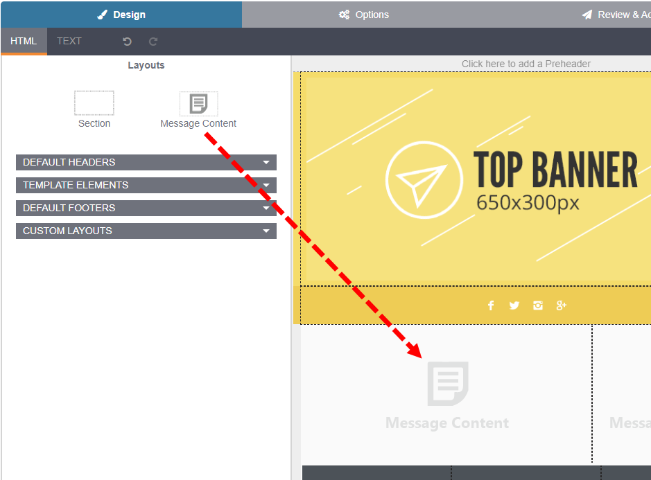 HTML Content Type – Higher Logic