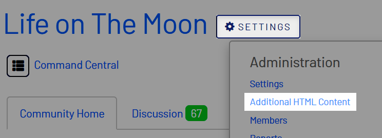Add HTML Content to Your Community Home Page – Higher Logic