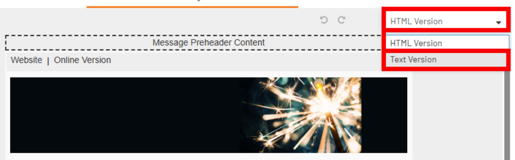selecting_text_version_of_message.png